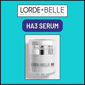 NIB Lorde + Belle HA3 Serum - Hyaluronic Acid - 1 oz - MSRP $69